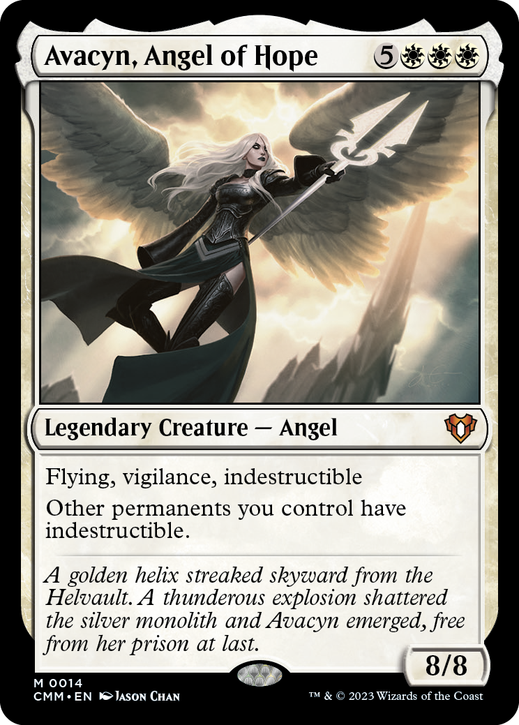 Avacyn, Angel of Hope [Commander Masters] | Lots Moore NSW