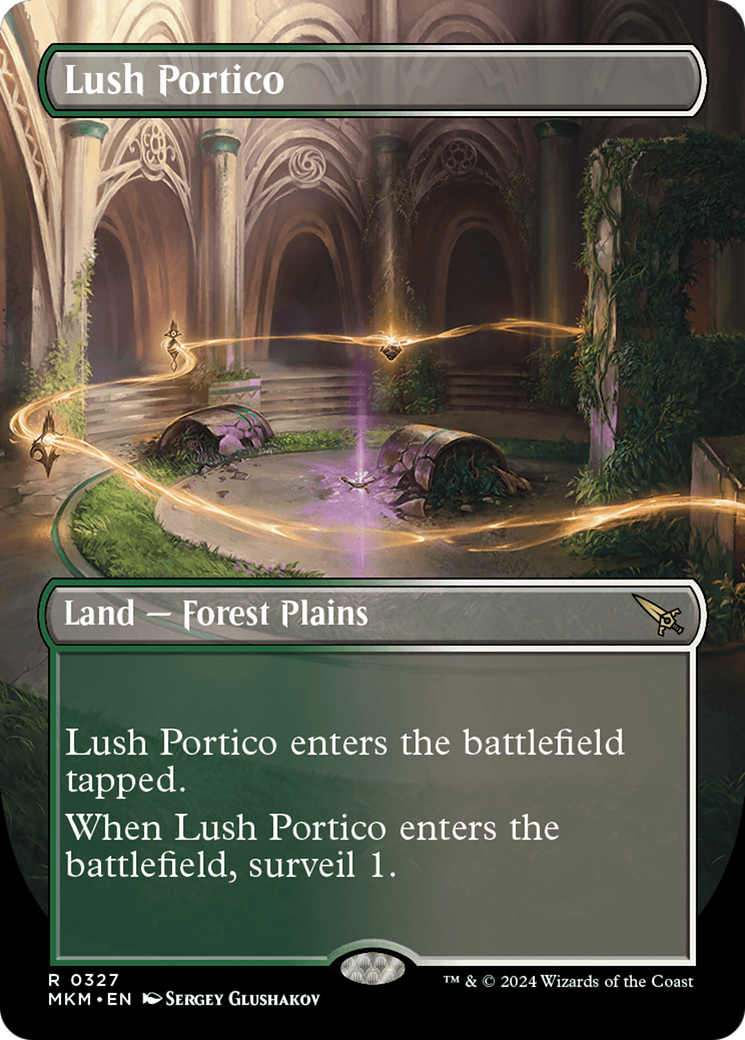 Lush Portico (Borderless) [Murders at Karlov Manor] | Lots Moore NSW