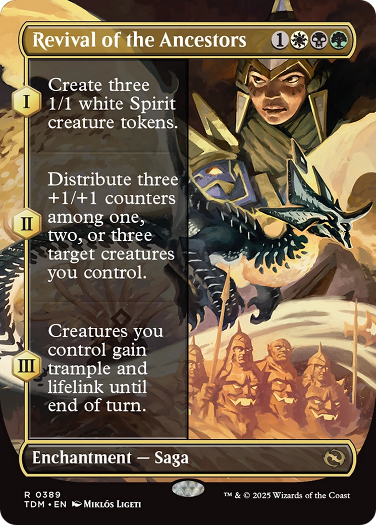 Revival of the Ancestors (Borderless) [Tarkir: Dragonstorm] | Lots Moore NSW