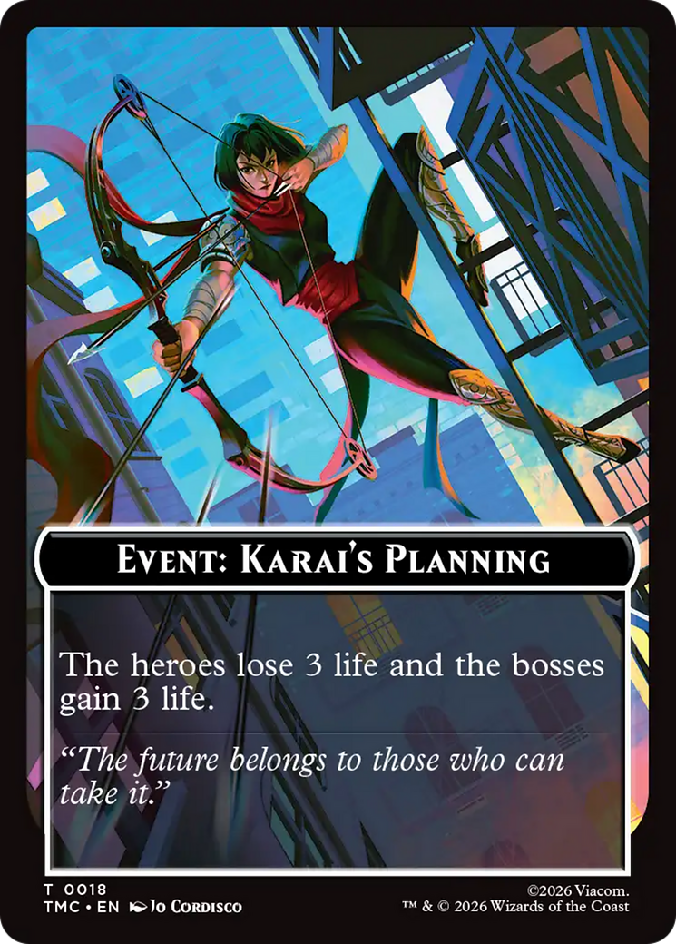 Event: Karai's Planning [Teenage Mutant Ninja Turtles Commander Tokens] | Lots Moore NSW