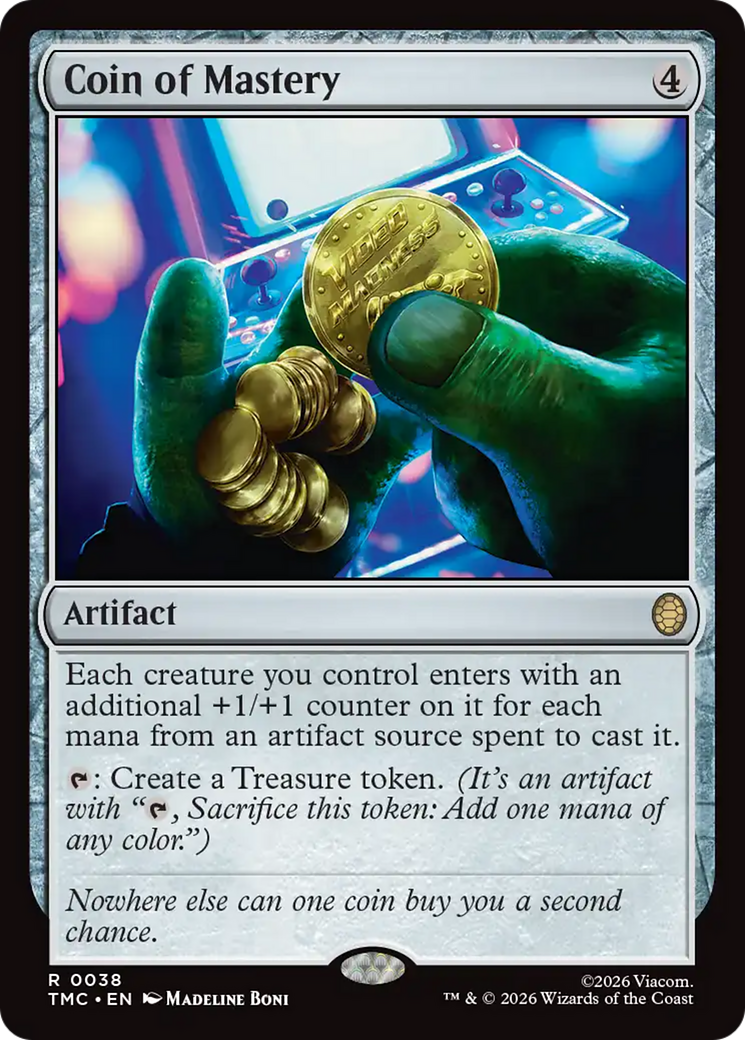 Coin of Mastery [Teenage Mutant Ninja Turtles Commander] | Lots Moore NSW