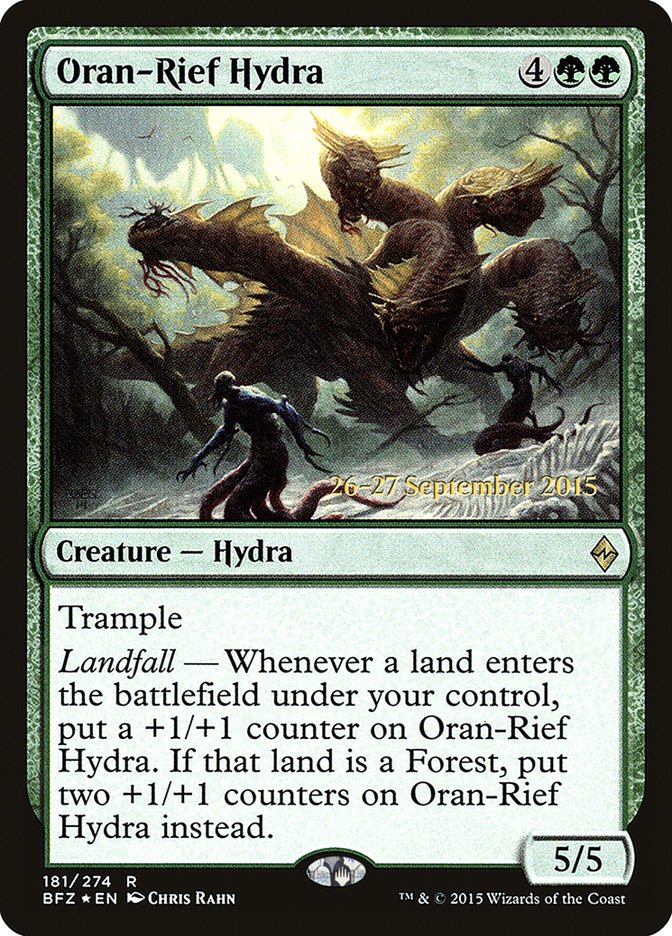 Oran-Rief Hydra [Battle for Zendikar Prerelease Promos] | Lots Moore NSW