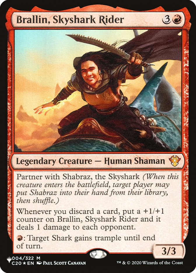 Brallin, Skyshark Rider [The List] | Lots Moore NSW