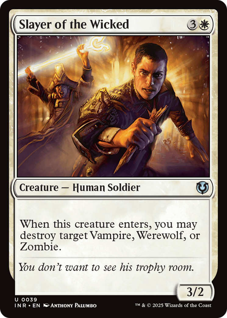 Slayer of the Wicked [Innistrad Remastered] | Lots Moore NSW