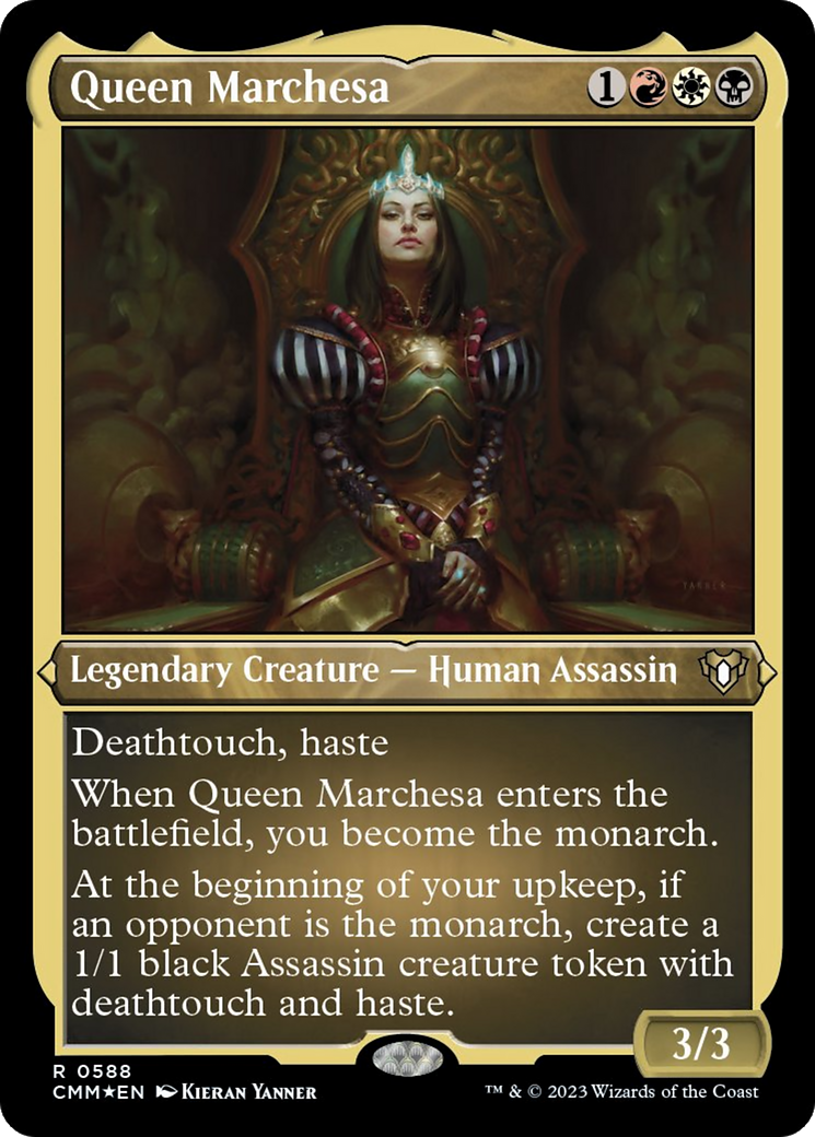 Queen Marchesa (Foil Etched) [Commander Masters] | Lots Moore NSW