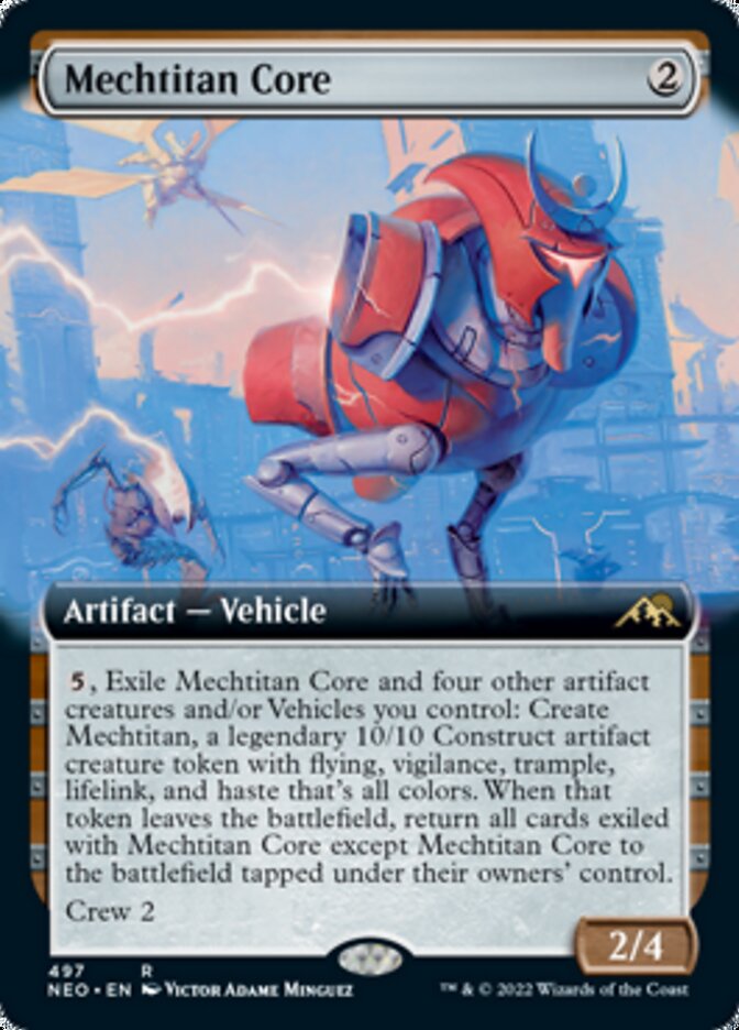 Mechtitan Core (Extended Art) [Kamigawa: Neon Dynasty] | Lots Moore NSW