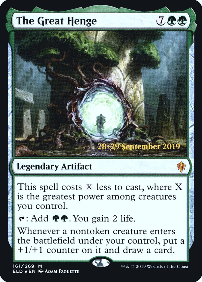 The Great Henge [Throne of Eldraine Prerelease Promos] | Lots Moore NSW