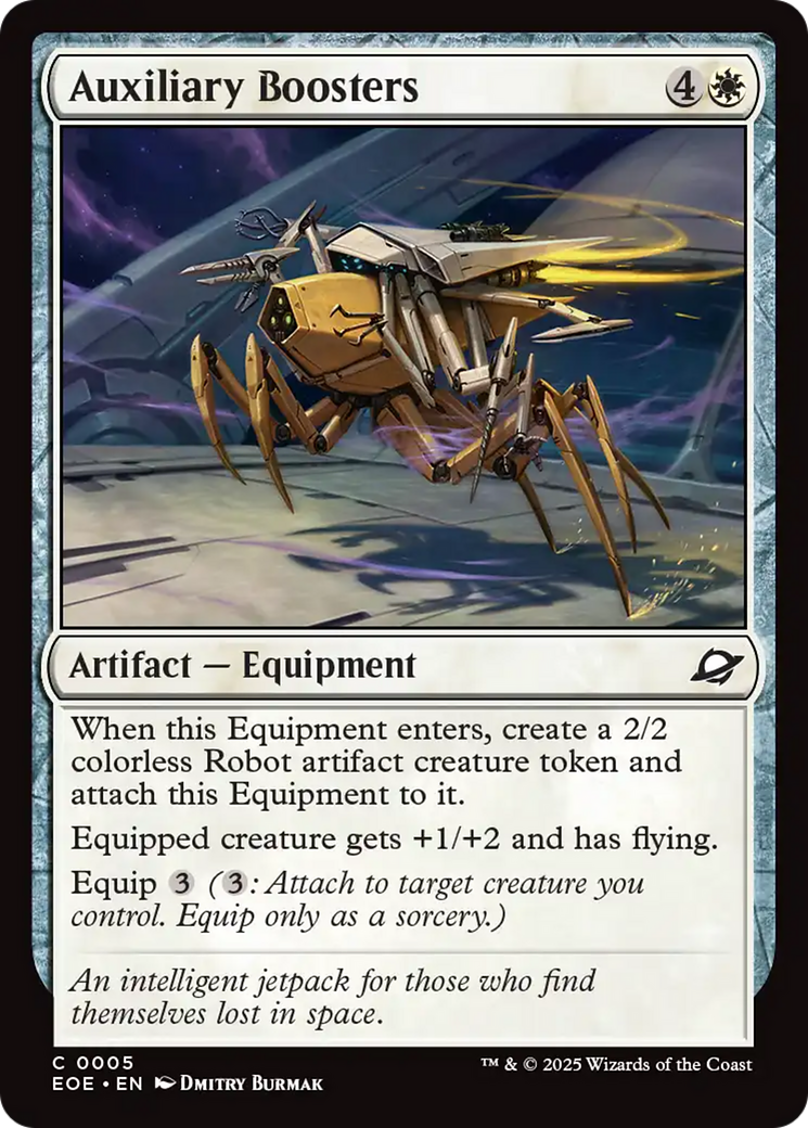 Auxiliary Boosters [Edge of Eternities] | Lots Moore NSW