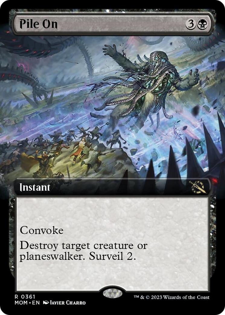 Pile On (Extended Art) [March of the Machine] | Lots Moore NSW