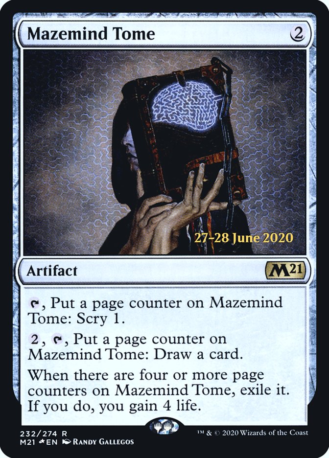 Mazemind Tome [Core Set 2021 Prerelease Promos] | Lots Moore NSW