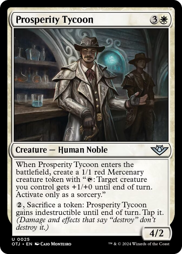 Prosperity Tycoon [Outlaws of Thunder Junction] | Lots Moore NSW