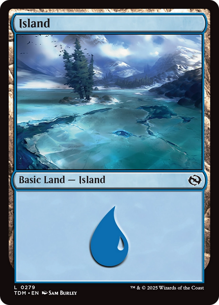Island (0279) [Tarkir: Dragonstorm] | Lots Moore NSW