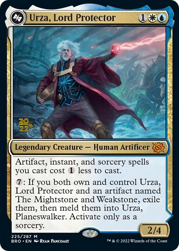 Urza, Lord Protector [The Brothers' War Prerelease Promos] | Lots Moore NSW