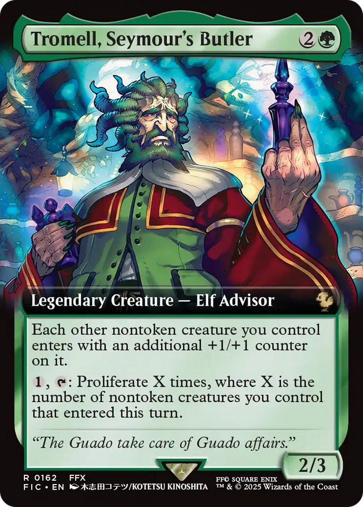 Tromell, Seymour's Butler (Extended Art) [FINAL FANTASY Commander] | Lots Moore NSW