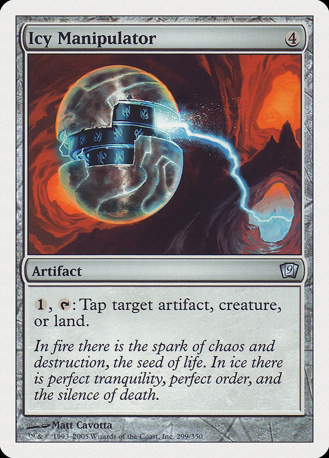Icy Manipulator (9th Edition) [Oversize Cards] | Lots Moore NSW