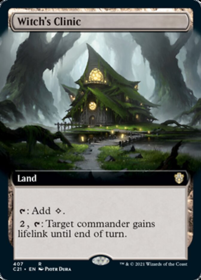 Witch's Clinic (Extended Art) [Commander 2021] | Lots Moore NSW