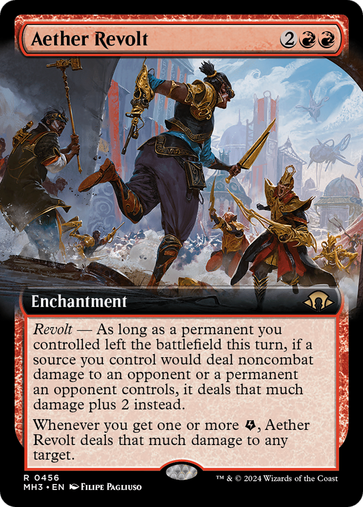 Aether Revolt (Extended Art) [Modern Horizons 3] | Lots Moore NSW