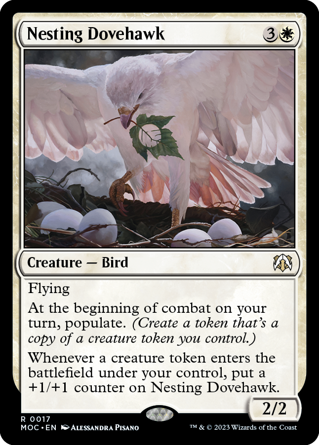 Nesting Dovehawk [March of the Machine Commander] | Lots Moore NSW