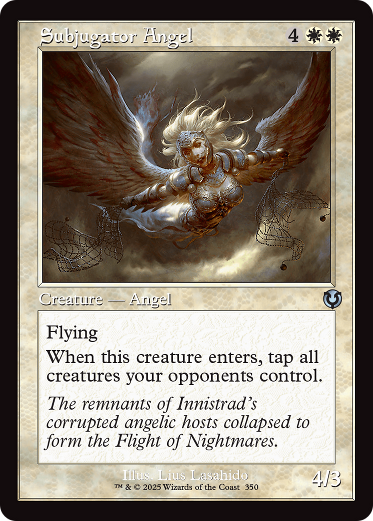 Subjugator Angel (Retro Frame) [Innistrad Remastered] | Lots Moore NSW