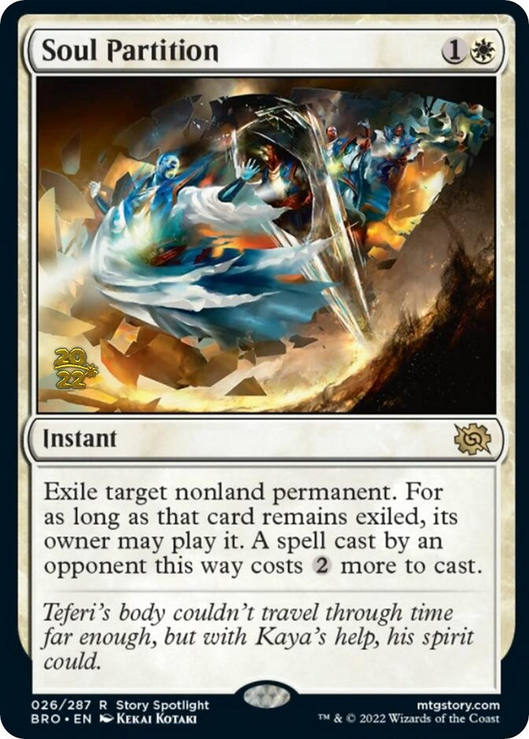 Soul Partition [The Brothers' War Prerelease Promos] | Lots Moore NSW