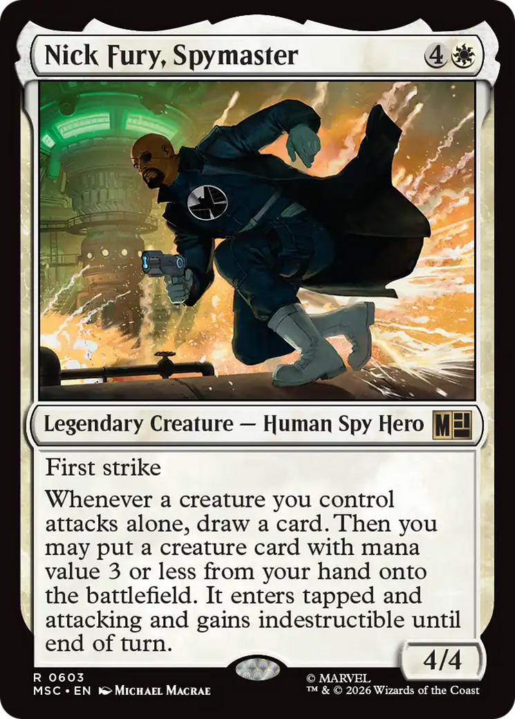 Nick Fury, Spymaster [Marvel Super Heroes Commander] | Lots Moore NSW