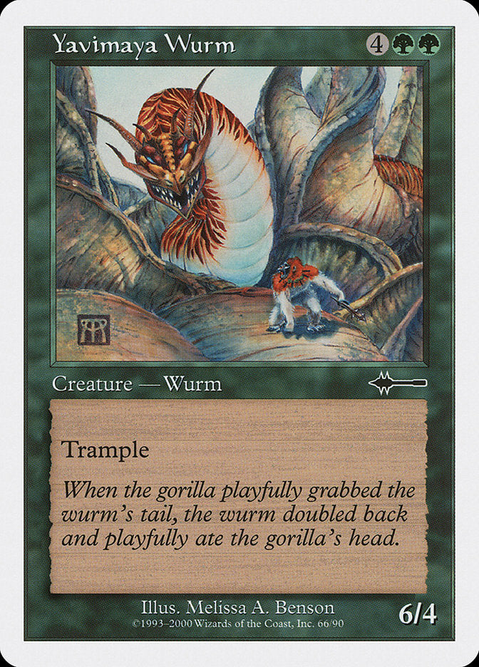 Yavimaya Wurm [Beatdown] | Lots Moore NSW