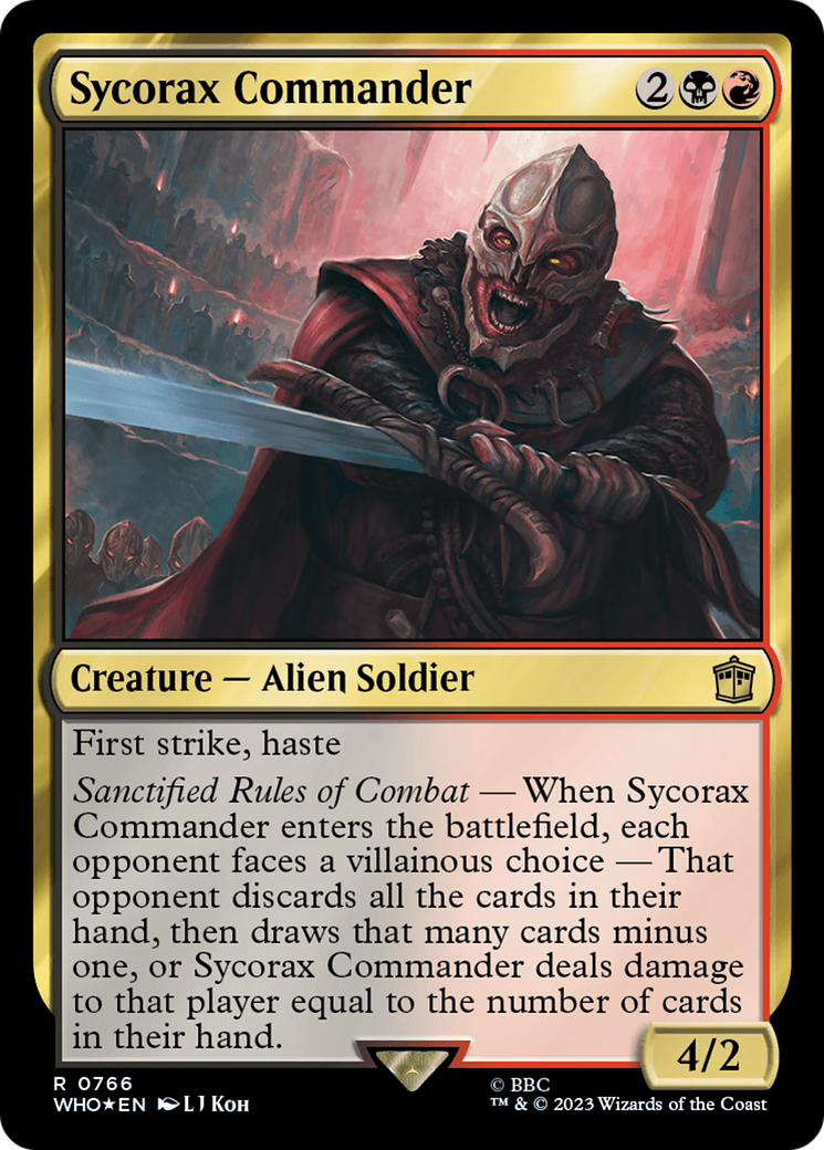 Sycorax Commander (Surge Foil) [Doctor Who] | Lots Moore NSW