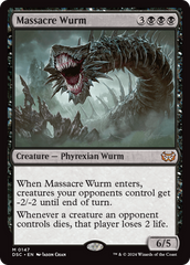 Massacre Wurm [Duskmourn: House of Horror Commander] | Lots Moore NSW