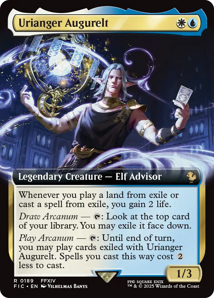 Urianger Augurelt (Extended Art) [FINAL FANTASY Commander] | Lots Moore NSW