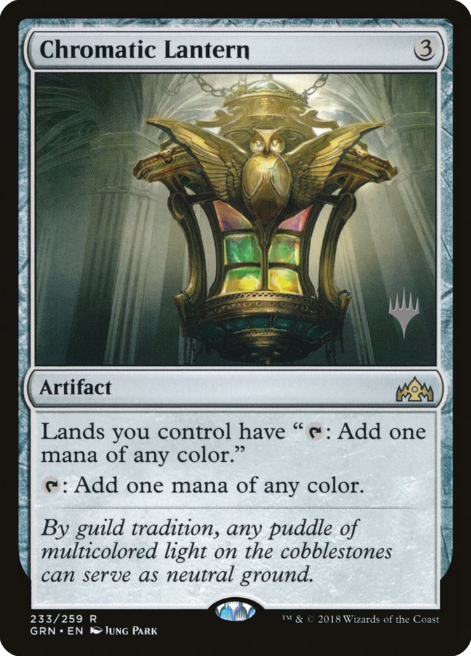 Chromatic Lantern (Promo Pack) [Guilds of Ravnica Promos] | Lots Moore NSW
