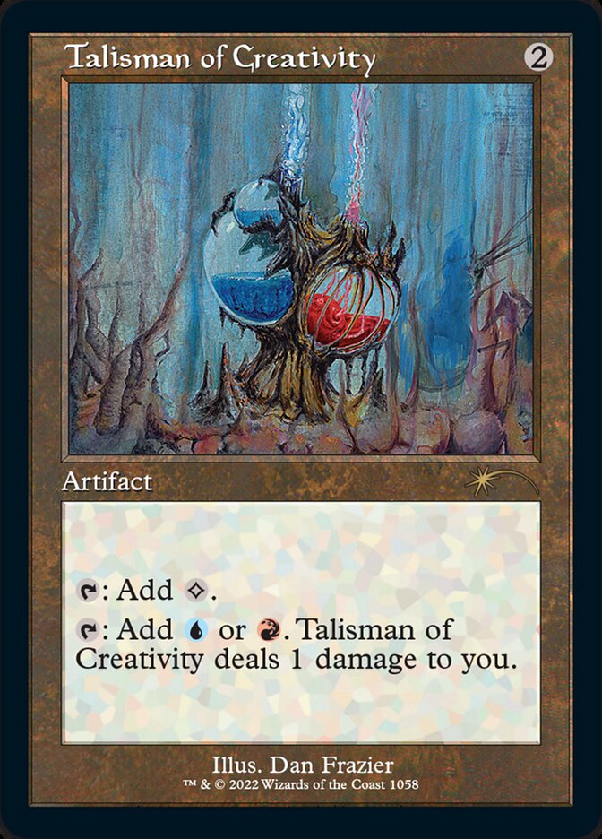 Talisman of Creativity (Foil Etched) [Secret Lair Drop Series] | Lots Moore NSW