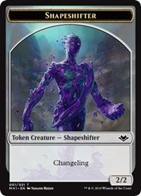 Shapeshifter (001) // Bear (011) Double-Sided Token [Modern Horizons Tokens] | Lots Moore NSW