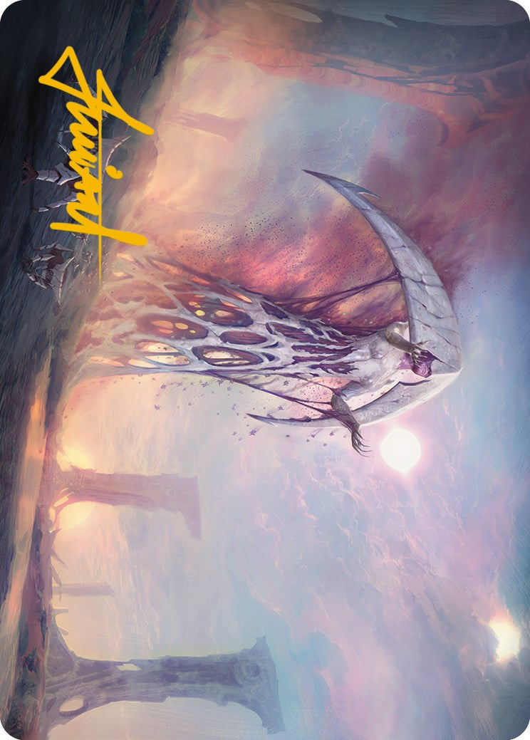 White Sun's Twilight Art Card (Gold-Stamped Signature) [Phyrexia: All Will Be One Art Series] | Lots Moore NSW