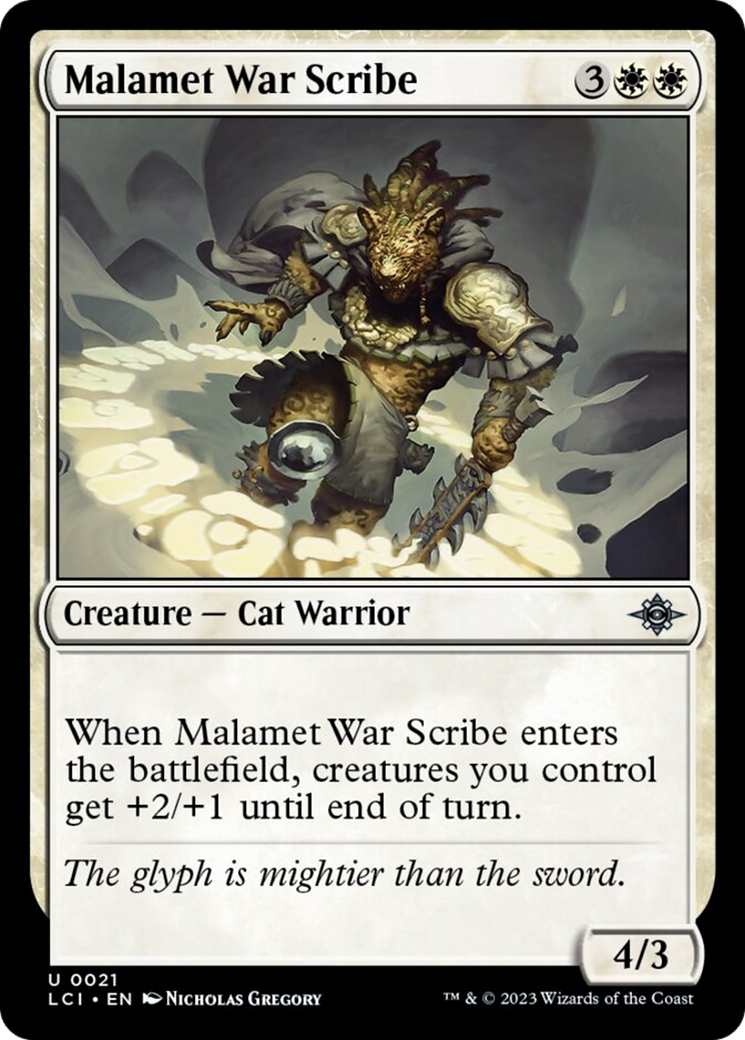 Malamet War Scribe [The Lost Caverns of Ixalan] | Lots Moore NSW