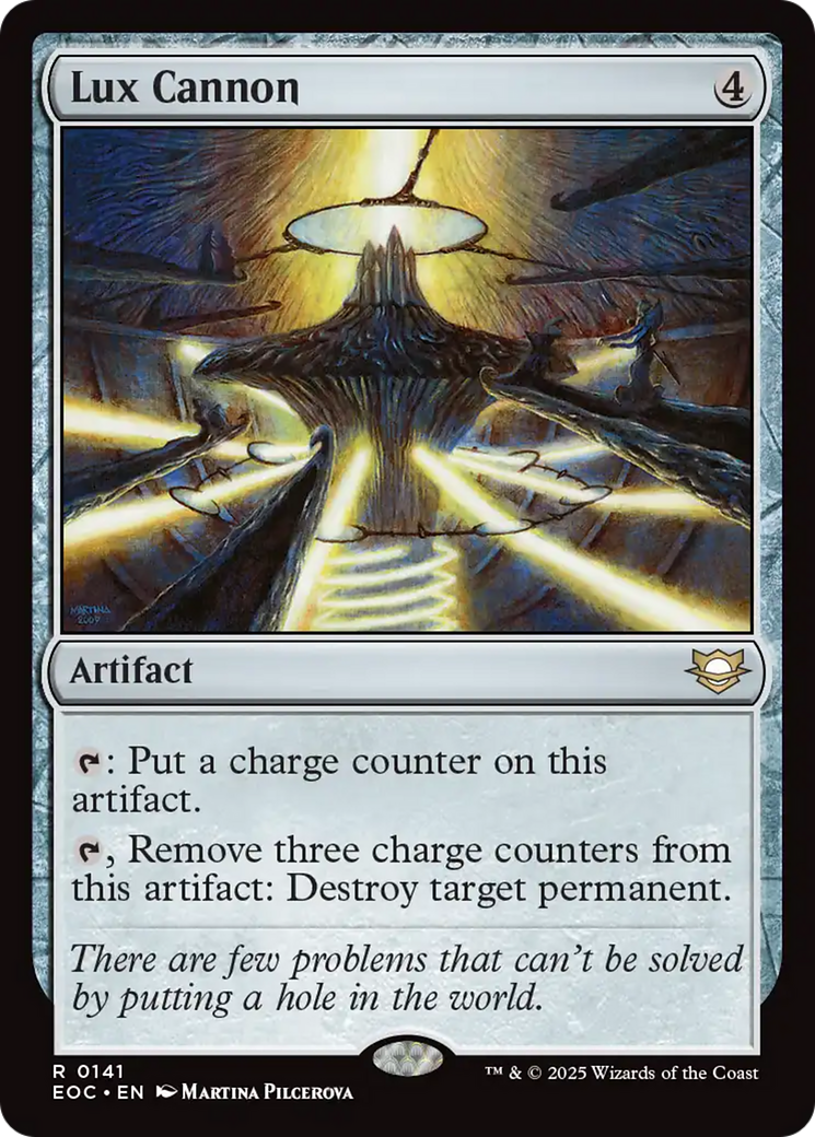 Lux Cannon [Edge of Eternities Commander] | Lots Moore NSW