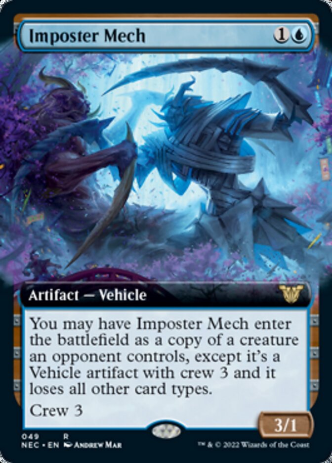 Imposter Mech (Extended Art) [Kamigawa: Neon Dynasty Commander] | Lots Moore NSW