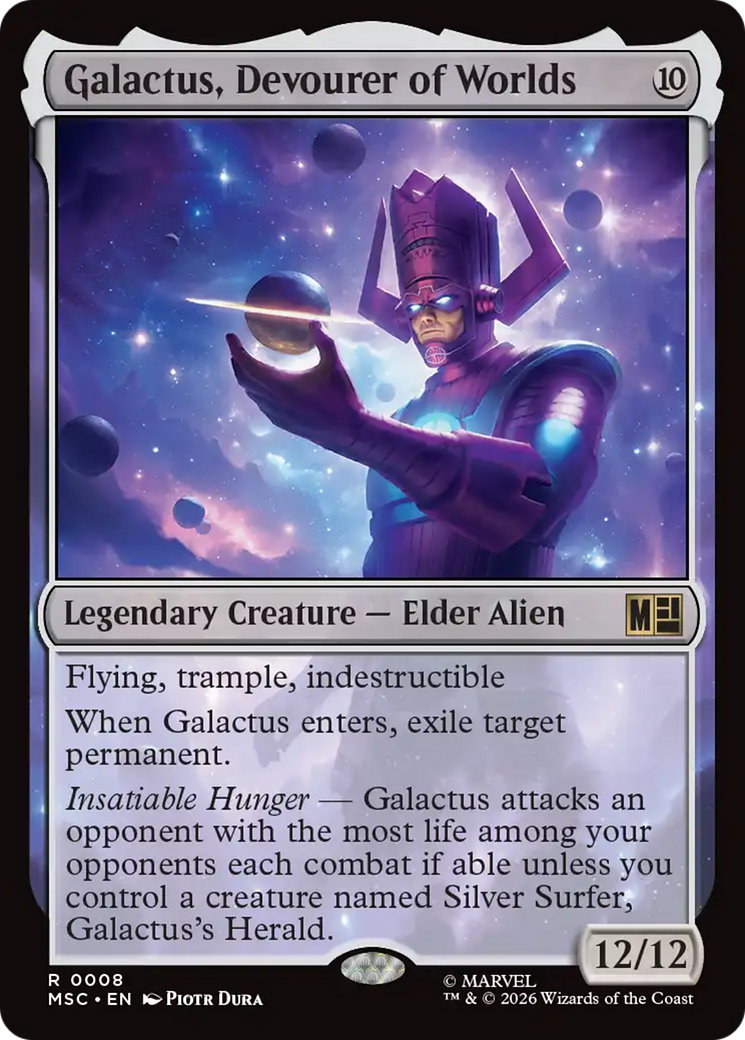 Galactus, Devourer of Worlds (Surge Foil) [Marvel Super Heroes Commander] | Lots Moore NSW