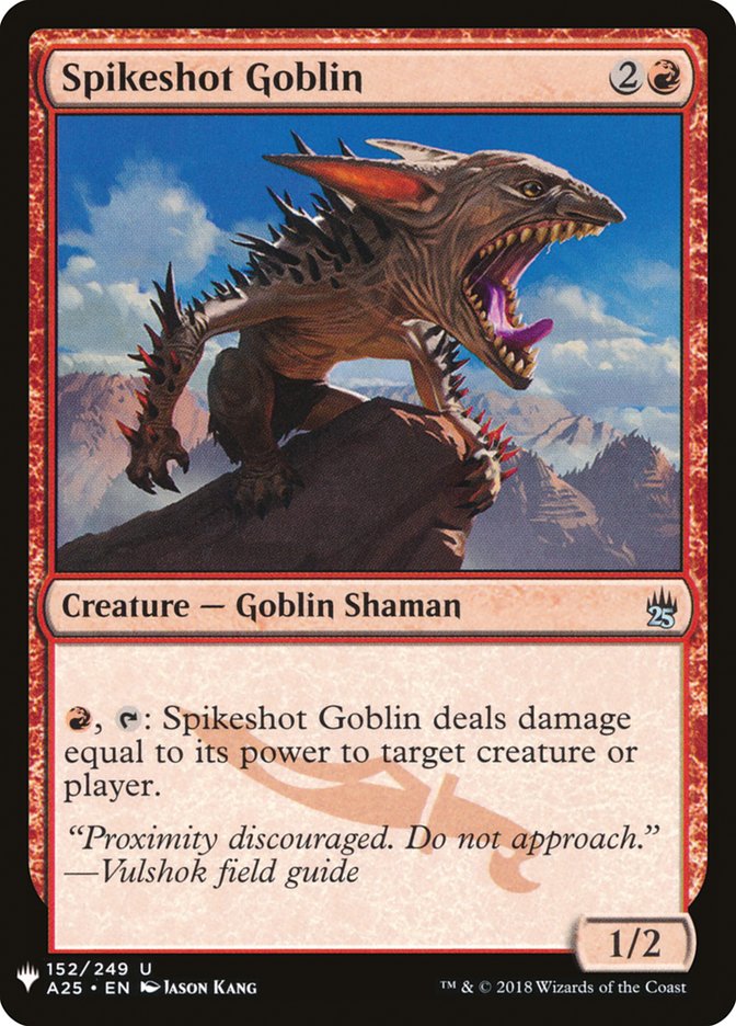 Spikeshot Goblin [Mystery Booster] | Lots Moore NSW