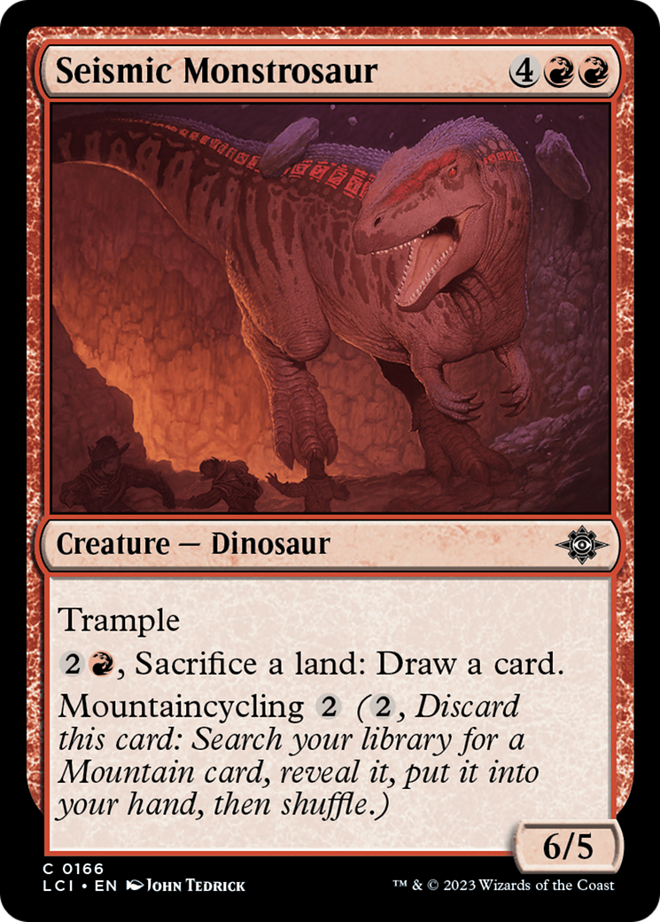 Seismic Monstrosaur [The Lost Caverns of Ixalan] | Lots Moore NSW