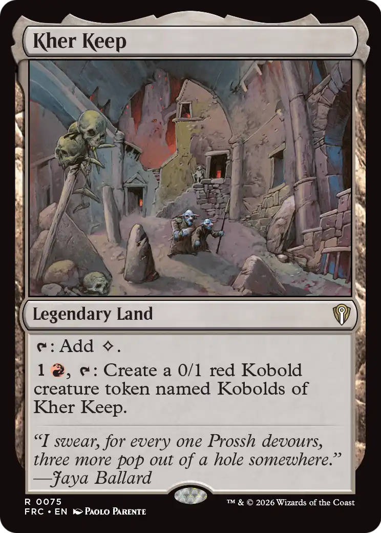Kher Keep [Reality Fracture Commander] | Lots Moore NSW