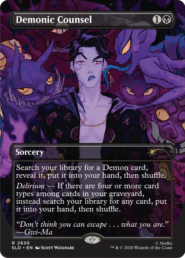 Demonic Counsel [Secret Lair Drop Series] | Lots Moore NSW