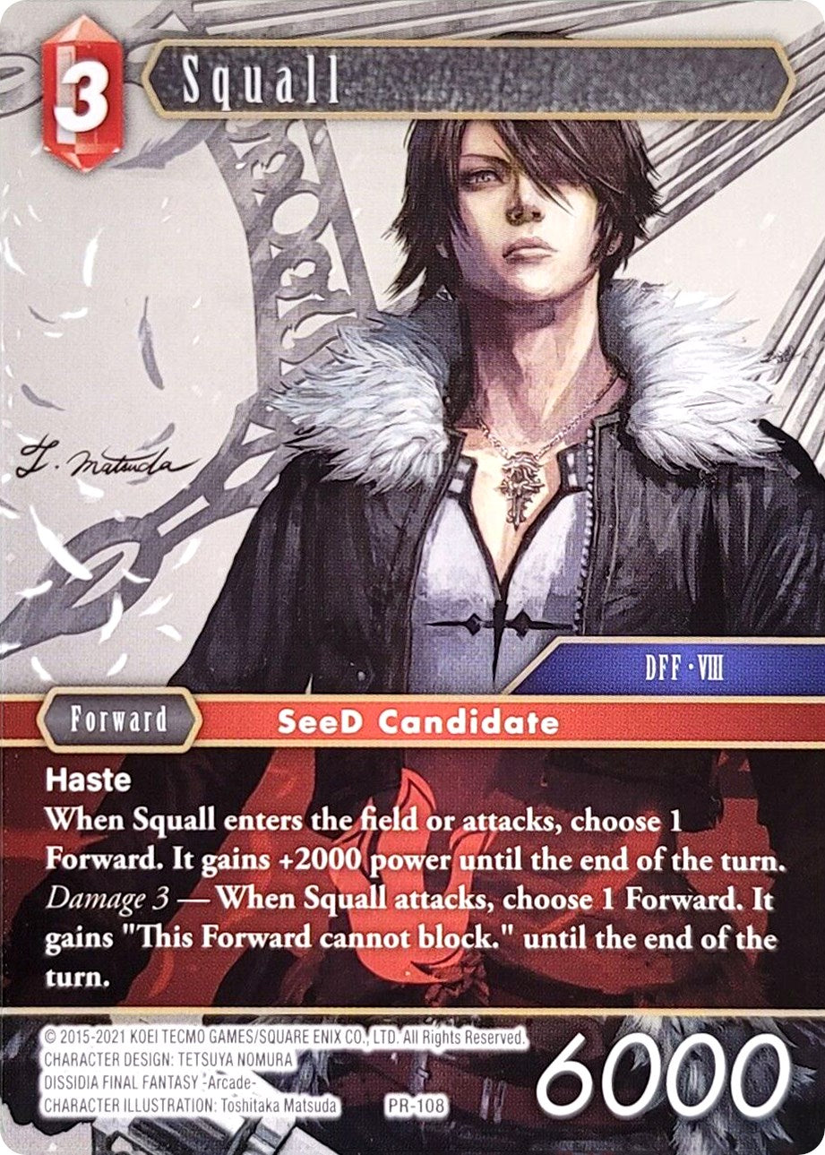 Squall (Deck Exclusive) [Promo Cards] | Lots Moore NSW