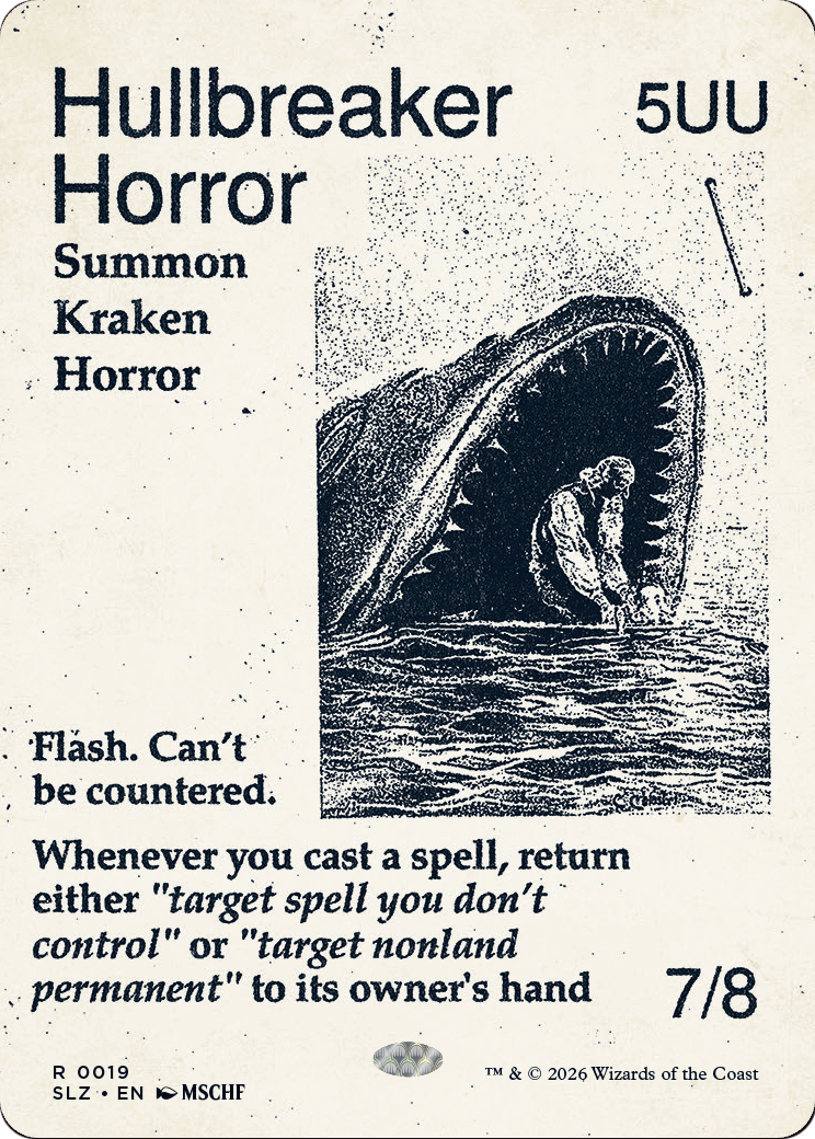 Hullbreaker Horror (0019) [Secret Lair x MSCHF: The Zeta Set] | Lots Moore NSW