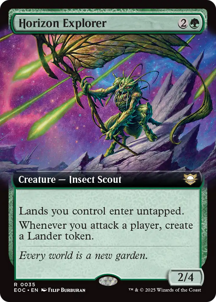 Horizon Explorer (Extended Art) [Edge of Eternities Commander] | Lots Moore NSW