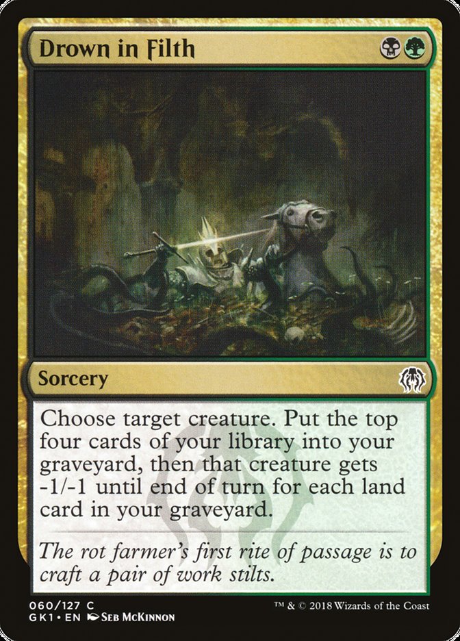 Drown in Filth [Guilds of Ravnica Guild Kit] | Lots Moore NSW