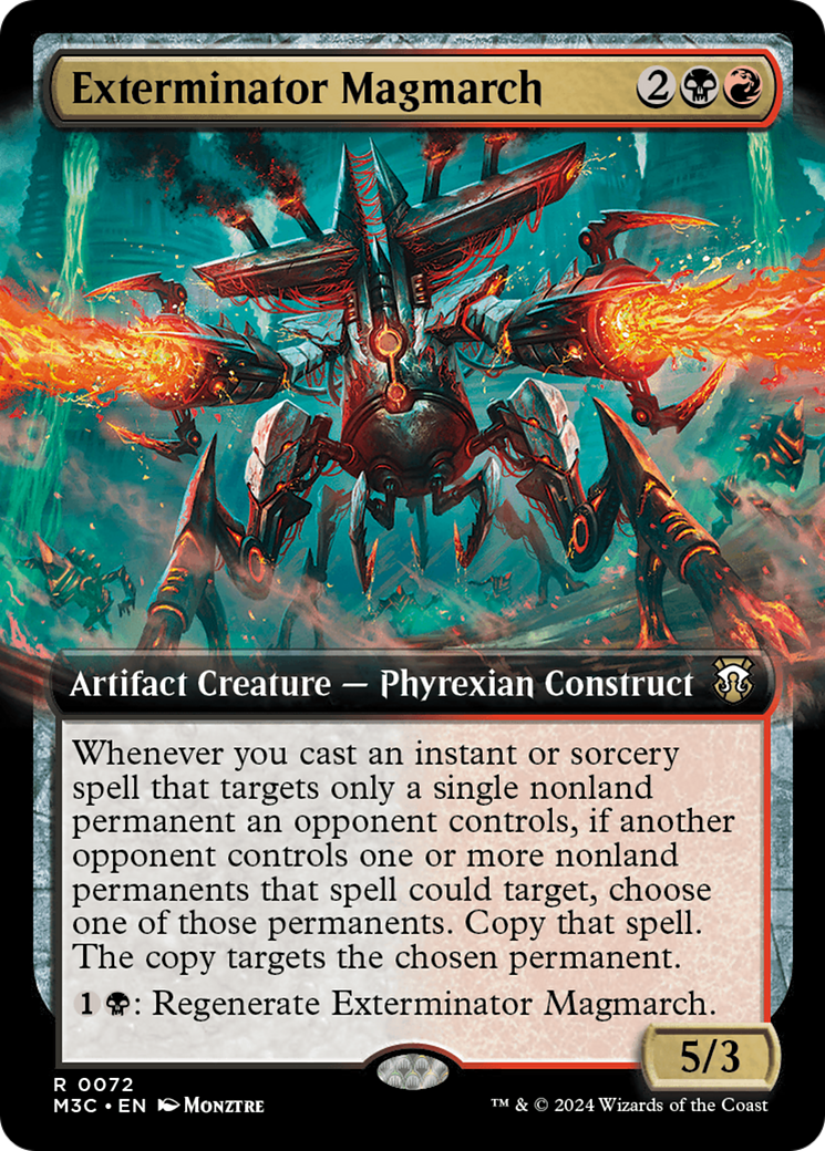 Exterminator Magmarch (Extended Art) [Modern Horizons 3 Commander] | Lots Moore NSW