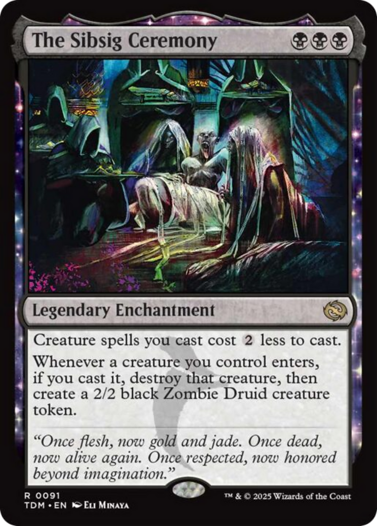 The Sibsig Ceremony [Tarkir: Dragonstorm] | Lots Moore NSW