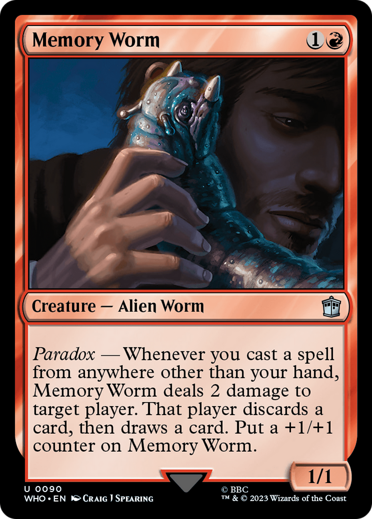 Memory Worm [Doctor Who] | Lots Moore NSW