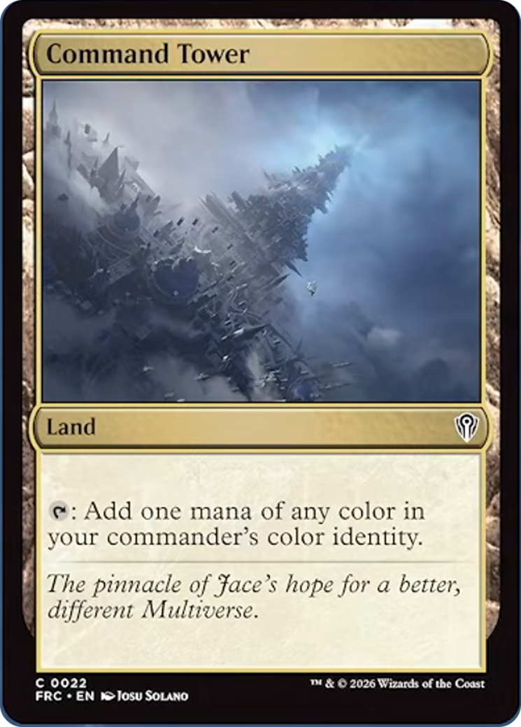 Command Tower [Reality Fracture Commander] | Lots Moore NSW