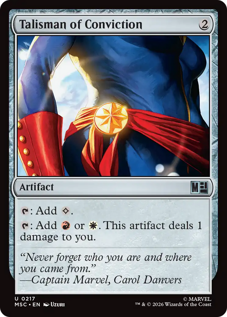 Talisman of Conviction [Marvel Super Heroes Commander] | Lots Moore NSW